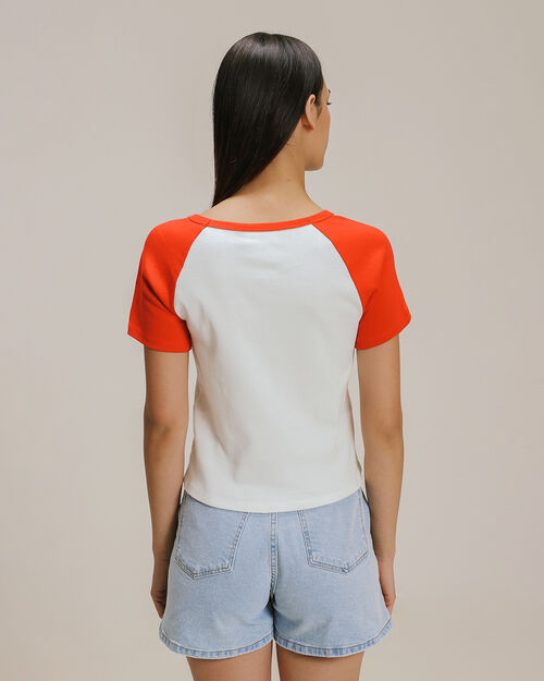 Playera Manga Corta Estampada
